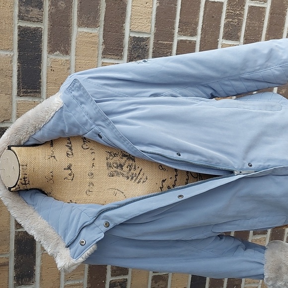 Gorgeous Metropolis Faux Fur Mock Neck Cuffed  Warm Jacket - very Good condition - Picture 7 of 13